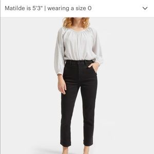 Everlane Slim Leg Crop Capri Pants